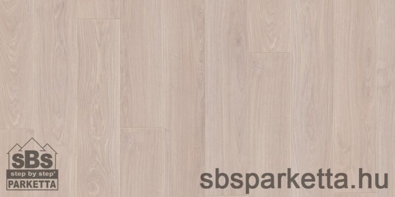 007290-KRONOTEX - laminált padló - WAVELESS OAK WHITE - D2873 - 8mm_AC4/32_4V