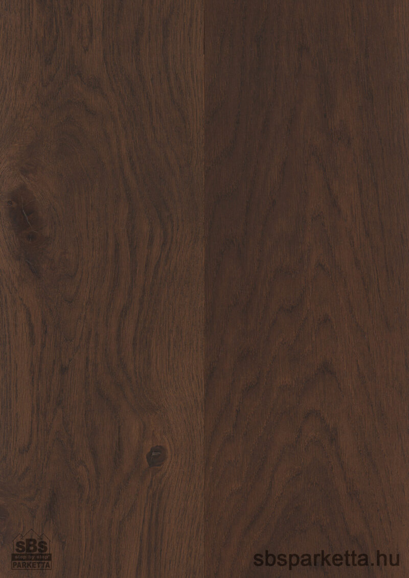 021990-WOODURA 5G DRY - BRONCÉ NATURE - Lakkozott Furnérparketta - TÖLGY  - LUGNET 3.0 XXL - HARD SMOKED - 347111