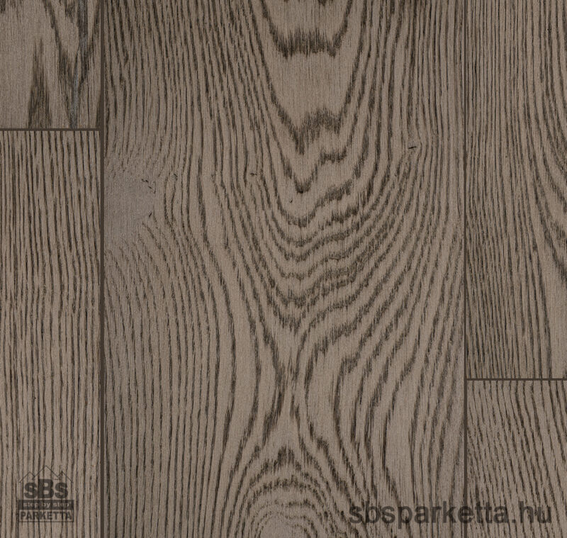 027890-FREVINI - MODERNO- Deep smoked Tölgy Character Olajozott - MULTI LAYER/TÖBBRÉTEGŰ - Kefélt Pácolt Szalagparketta – SPACE PLANK – M4V (2,38 m2/cs/6db)