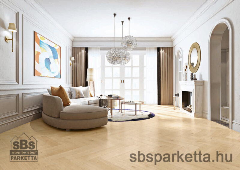 009990-CLASSEN - Herringbone laminált padló - MANOR - CHAMBORD OAK - 62705 - 8mm_AC5/33_V4