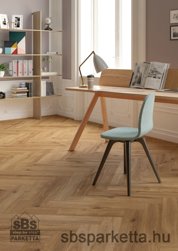 009990-CLASSEN - Herringbone laminált padló - MANOR - CHINON OAK - 62708 - 8mm_AC5/33_V4
