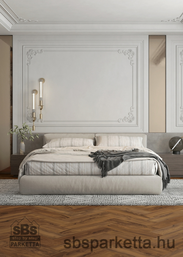 009990-CLASSEN - Herringbone laminált padló - MANOR - METTRAY OAK - 63061 - 8mm_AC5/33_V4