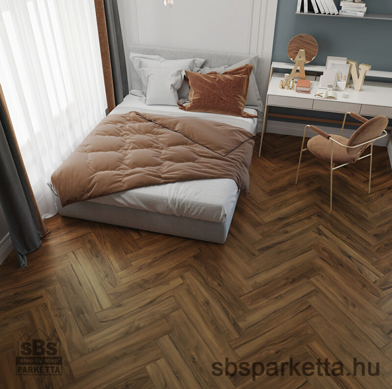 009990-CLASSEN - Herringbone laminált padló - MANOR - METTRAY OAK - 63061 - 8mm_AC5/33_V4