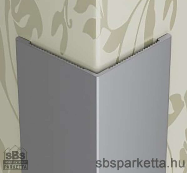 006690 - PROFILPLAST Sarokélvédő, sarok profil - ELOXÁLT ALUMÍNIUM - 30x30x2700mm - Image 2