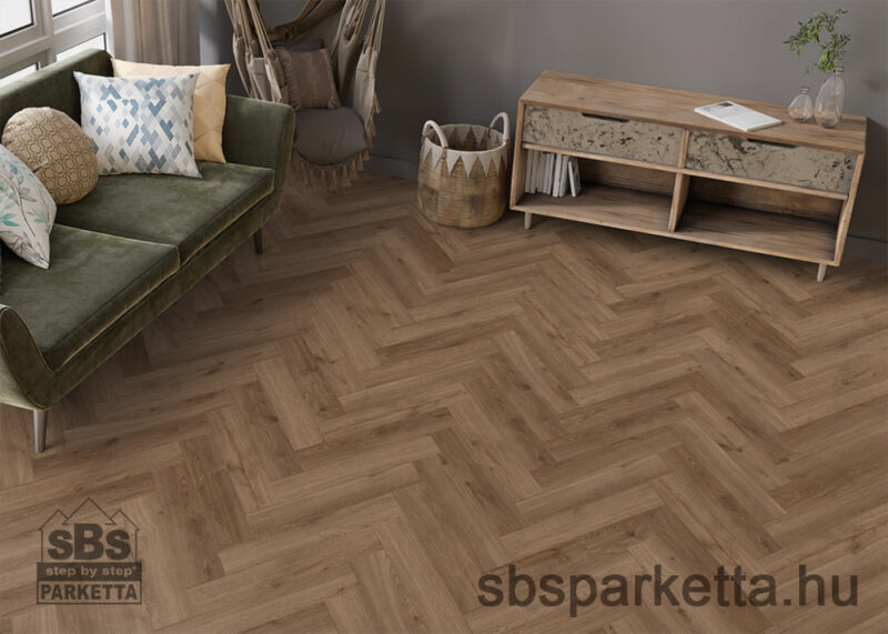 009990-CLASSEN - Herringbone laminált padló - MANOR - MERAM OAK - 65889 - 8mm_AC5/33_V4