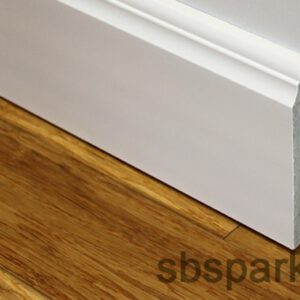 008990 - STYRODUR H120 - Vízálló, magas, fehér szegélyléc - 2500x120mm - MEGSZŰNT!