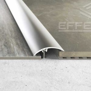 0010990 - EFFECTOR Burkolatváltó, szintváltó profil - ELOXÁLT ALUMÍNIUM - fadekoros - 10 színben