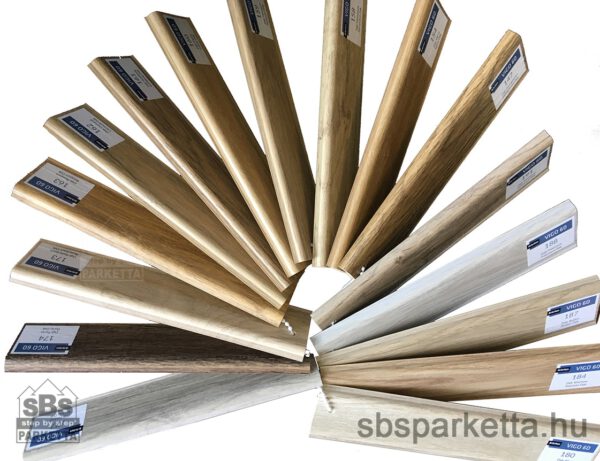 003790 - VIGO 60 - Vízálló,  FEHÉR műanyag szegélyléc - 2200x60x15mm - Image 6