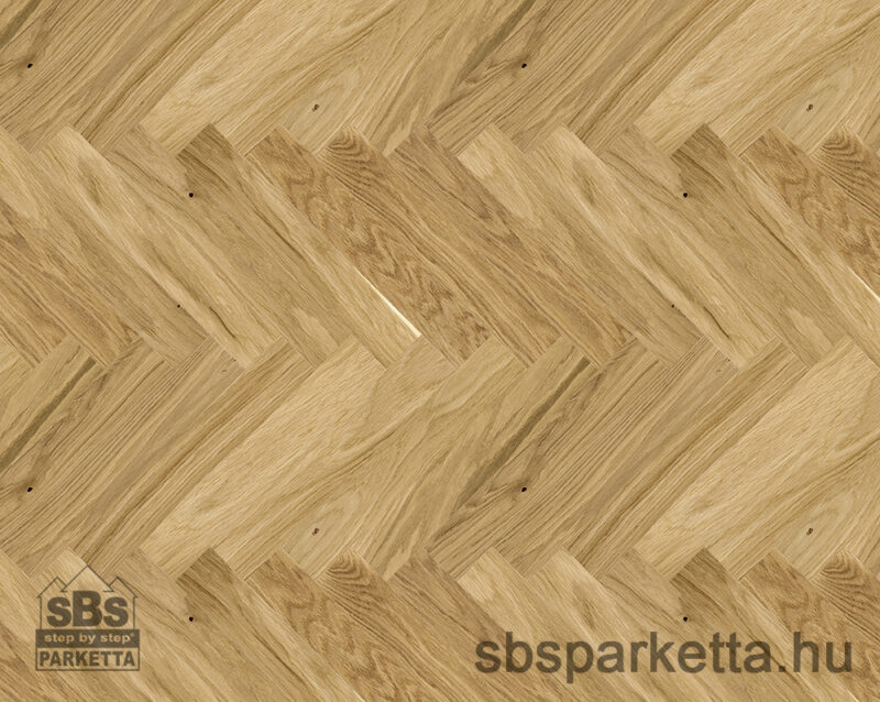 028990-BARLINEK WOOD - PURE CLASSICO LINE 110 - CARAMEL HERRINGBONE FAMILY - Tölgy matt lakkozott Pácolt szalagparketta - NATURAL_M4V