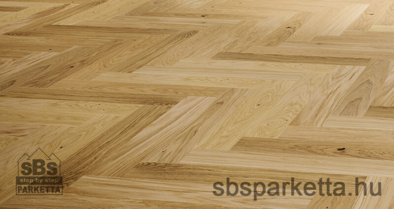 028990-BARLINEK WOOD - PURE CLASSICO LINE 110 - HERRINGBONE FAMILY - Tölgy matt lakkozott szalagparketta - VIVID - NATURAL_M4V