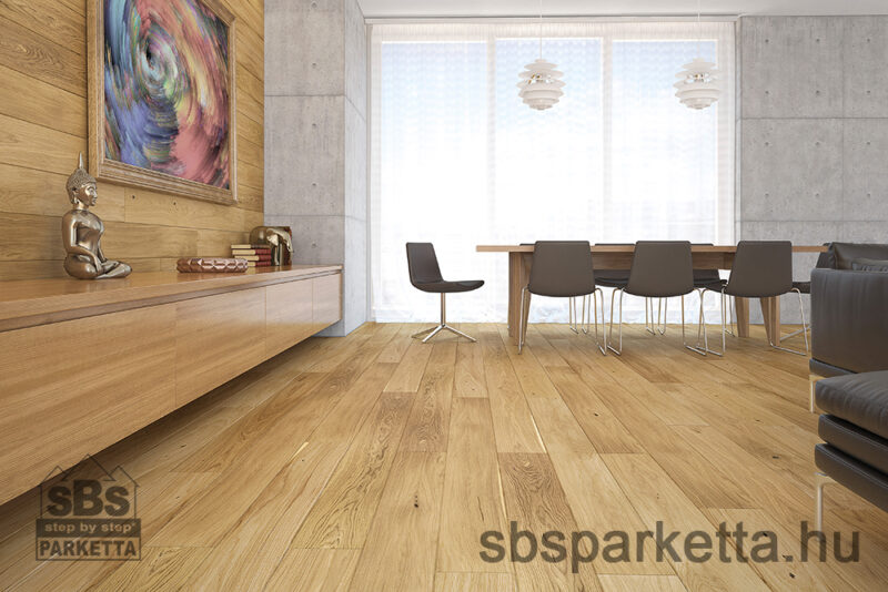 030990-BARLINEK WOOD - PURE LINE - FAMILY - Tölgy matt lakkozott Natúr szalagparketta - 5G_NATURAL - AZURE WINDOW GRANDE_2V