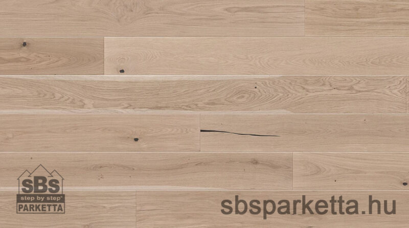 027990-BARLINEK WOOD - PURE LINE - FAMILY - Tölgy matt lakkozott Pácolt fehér szalagparketta - 5G_WHITE - BIANCO GRANDE_2V