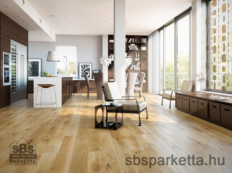 023990-BARLINEK WOOD - PURE LINE - VARIOUIS - Tölgy matt lakkozott szalagparketta - 5G_NATURAL - SAHARA GRANDE_2V