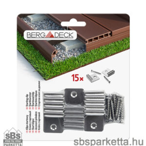 005990- BERGDECK - Prémium WPC indító klipsz - 15db