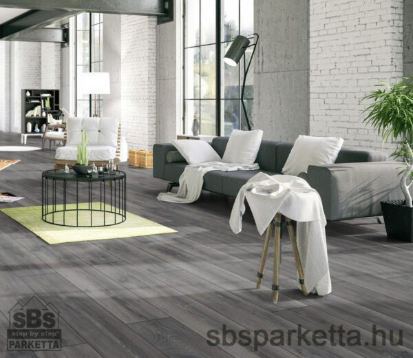 014990- SWISS KRONO - EVOLUTION - Vízálló laminált padló - GRAPHITE TÖLGY - D4510 - 14mm_AC5/33_4V - Image 3