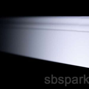 004890 - Pedross 626 - Magas, fehér, festhető szegélyléc - 10cm (5535)