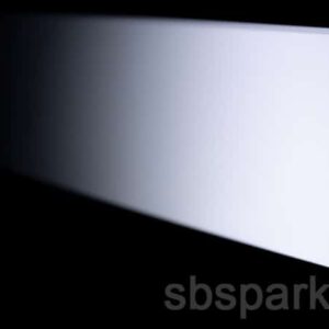 004890 - Pedross CUBE 626 - Magas, fehér, festhető szegélyléc - 10cm (5913)