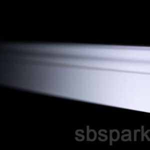 003790 - Pedross 624 - Magas, fehér, festhető szegélyléc - 5,8cm (6338)