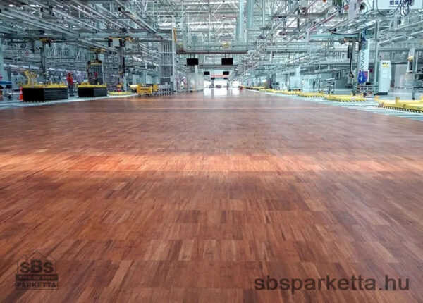 024990-FONOTT KEZELETLEN TÖMÖR IPARI BAMBUSZ PARKETTA - GŐZÖLT - 300X200X10mm/Lap/20db lamella - Image 2