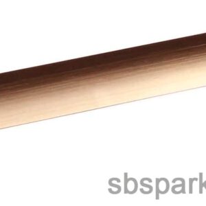 008990 - SALAG Burkolatváltó profil - VÖRÖSRÉZ SZÍNŰ - SZÁLCSISZOLT - 30 x 2700mm - MEGSZŰNT!