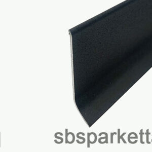 008990 - SALAG SZEGÉLYLÉC - ELOXÁLT ALUMÍNIUM - KŐHATÁSÚ PORSZÓRT - FEKETE 104