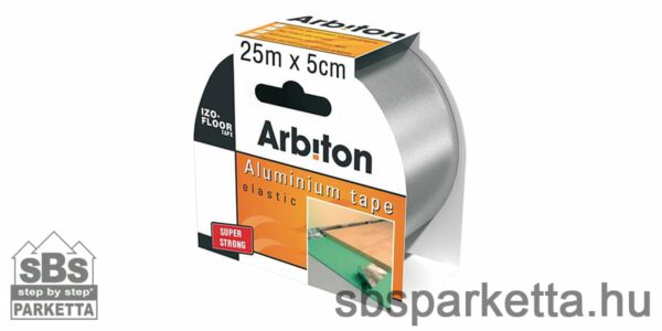 001290 - ARBITON Alumínium padlóalátét RAGASZTÓSZALAG - 25m x 50mm