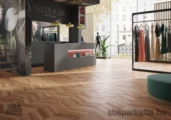 012190-SWISS KRONO- Laminált padló - CHEVRON - EARTH - D80711 - 10mm_AC5/33_4V - Image 2