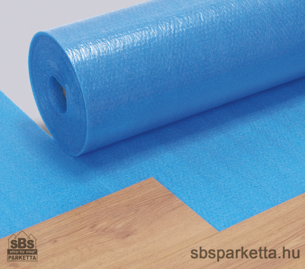 025350 - FLOORMAT PREMIUM 50 PADLÓ ALÁTÉTLEMEZ PÁRAZÁRÓ FÓLIÁVAL - T14601 - 2mm - 15m2/Tekercs