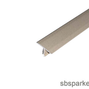 004190 - SALAG T- profil - ELOXÁLT ALUMÍNIUM - KŐHATÁSÚ PORSZÓRT - BEIGE 101 - 9x14x2700mm