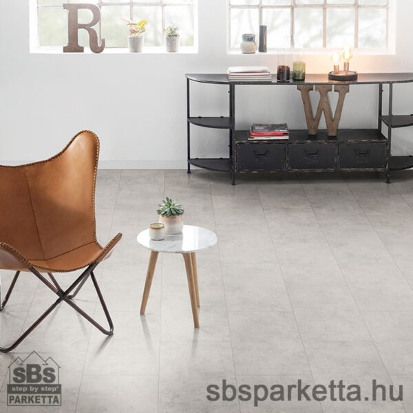 011290- EGGER - PRO KINGSIZE AQUA + Laminált padló - ELF186 - LIGHT GREY CHICAGO CONCRETE - 591142 - 8mm_AC5/35_4V+1V - Image 2