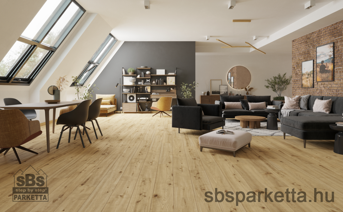 011890- CLASSEN CERAMIN - Vízálló kompozit (SPC) padló - ALL ABOUT ECO - KARIBI TÖLGY - 65434 - 4mm_AC6/34_4V - Image 2