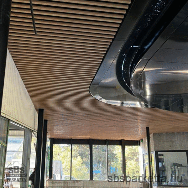 004690 - ADFP-2020 PEDROS Amerikai Dió furnérozott Faliprofil - 2700x20x20mm - Image 2