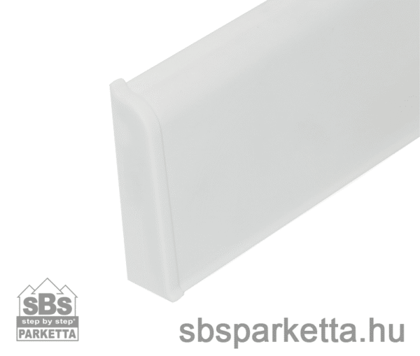 003790 - VIGO 60 - Vízálló,  FEHÉR műanyag szegélyléc - 2200x60x15mm - Image 5