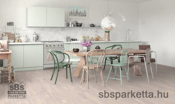 021190-FLOOR EXPERT - ARTISAN LOUNGE - Natúr - Tölgy enyhén rusztikus fehérített matt lakkozott Kefélt szalagparketta - HOUSTON - 5G - Image 2