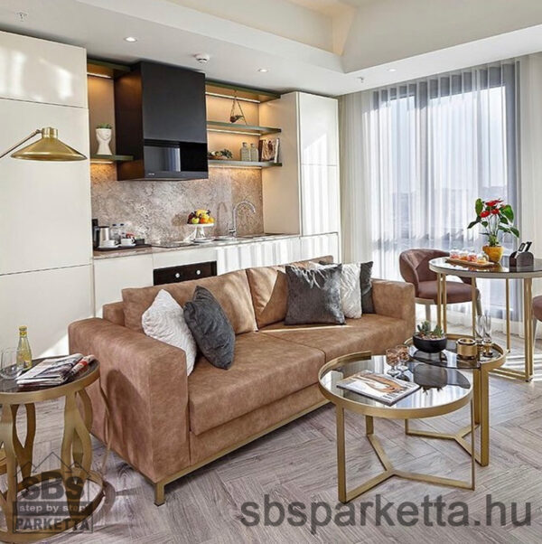 012490 - ASTON LOUISE - HALSZÁLKA laminált padló - SILVERADO GREY OAK - 8mm_AC4/32_4V - Image 2