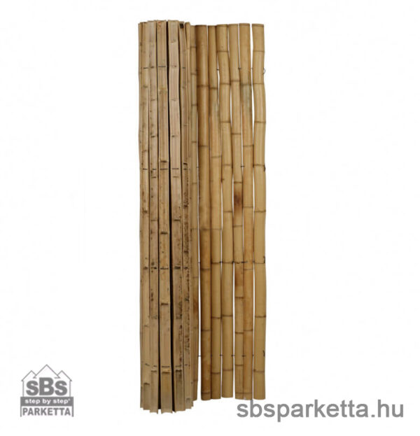 024990-KÜLTÉRI KEZELETLEN FÉLKŐRALAKÚ BAMBUSZTEKERCS – NATÚR - 180 x 100 cm (1db/8kg) - Image 5