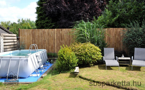 072990-KÜLTÉRI KEZELETLEN GIGANT BAMBUSZRÚD KERÍTÉSPANEL – NATÚR - 90 x 180 cm (1db/30kg) - Image 3