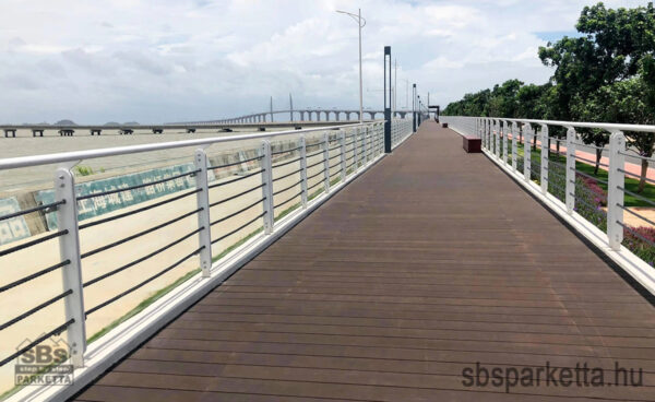 011990-FONOTT THERMO FELÜLETKEZELT FEKETE KÜLTÉRI BAMBUSZ PARKETTA – 1850 x 140 x 18 mm - K-FT-140-THERMO - Image 2