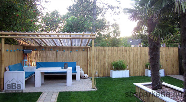 029990-KÜLTÉRI KEZELETLEN BAMBUSZTEKERCS – NATÚR - 180 x 100 cm (1db/12kg) - Image 3