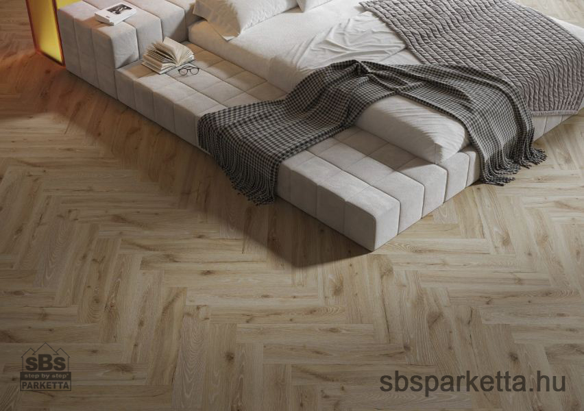 016190- BARLINEK - NEXT STEP - HALSZÁLKA - Vízálló SPC padló - DESERT OAK - 6mm_AC6/34 - Image 5