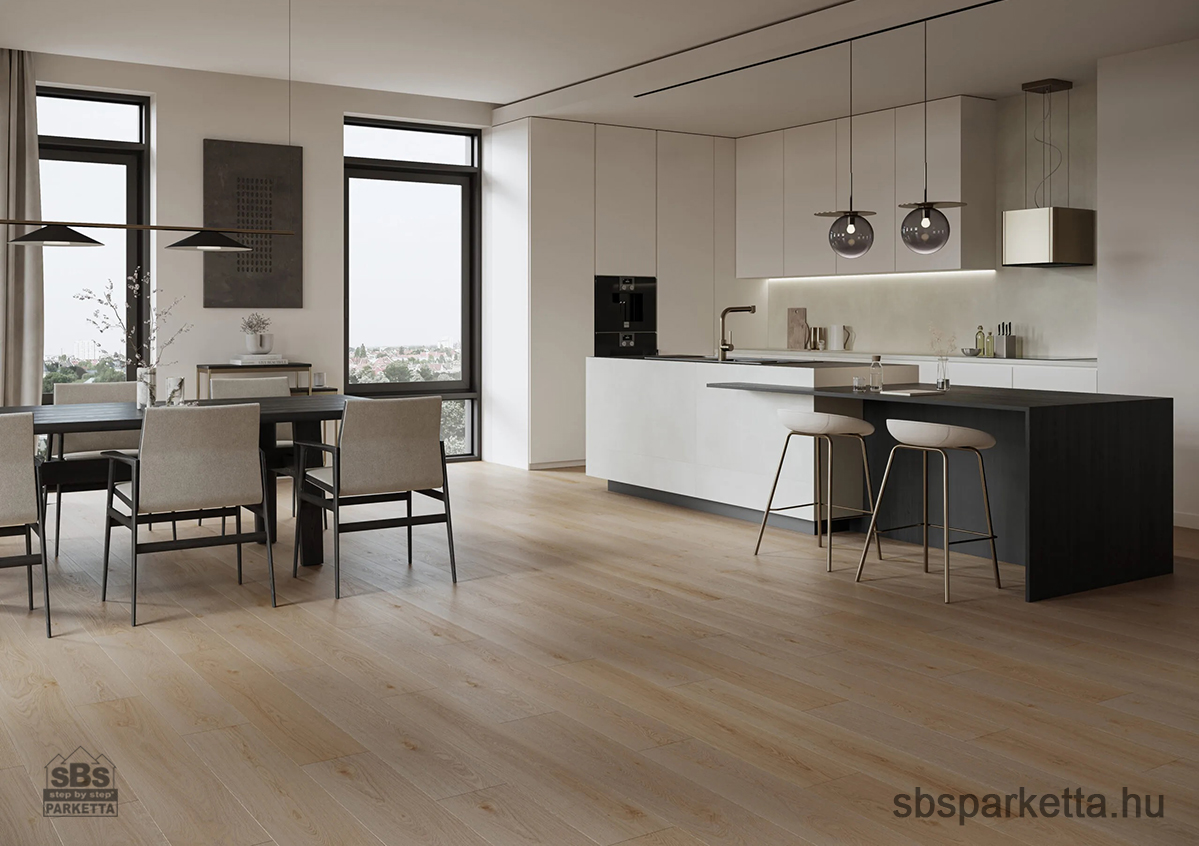 013390- BARLINEK - NEXT STEP - STANDARD - Vízálló SPC padló - APRICOT OAK - 5,5mm_AC6/34 - Image 2