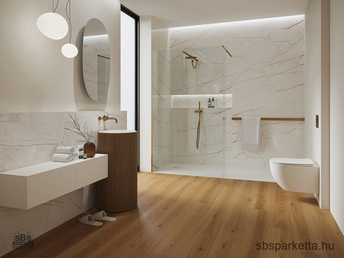 013390- BARLINEK - NEXT STEP - STANDARD - Vízálló SPC padló - BRASS OAK - 5,5mm_AC6/34 - Image 2