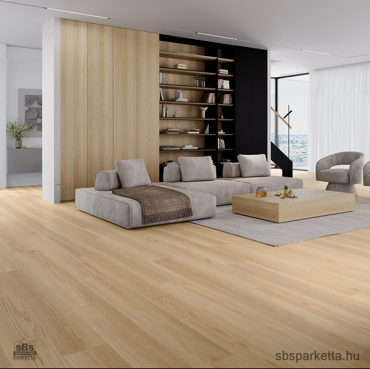 013390- BARLINEK - NEXT STEP - STANDARD - Vízálló SPC padló - PEACH OAK - 5,5mm_AC6/34 - Image 2