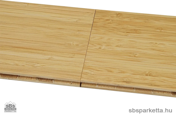 035990-VERTIKÁLIS CSAPHORNYOS 3 RÉTEGŰ BAMBUSZ PARKETTA - NATÚR LAKKOZOTT - Image 3