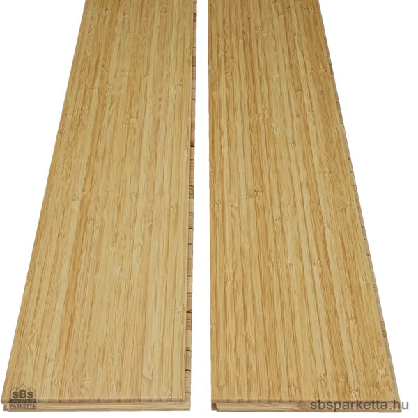 035990-VERTIKÁLIS CSAPHORNYOS 3 RÉTEGŰ BAMBUSZ PARKETTA - NATÚR LAKKOZOTT - Image 2