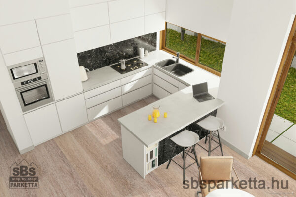 014990- EGIBI - Vízálló SPC padló - PREMIUM LINE XXL- WINDSOR OAK - 8mm - Image 3