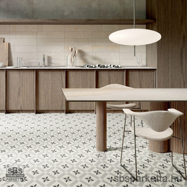 014490- FAUS - Vízálló laminált padló - RETRO 1 - KŐMINTÁS - ART TILE - S184220 - 8mm_AC6/33 - Image 2