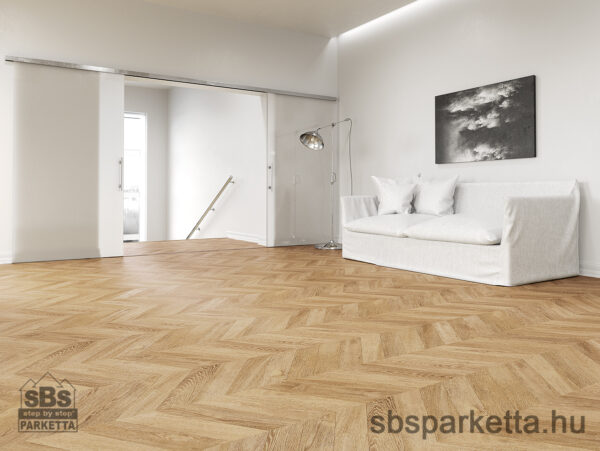 014490- FAUS - Vízálló laminált padló - MARQUETRY - CHEVRON 3 - BOHO - S176973- 8mm_AC6/33 - Image 4