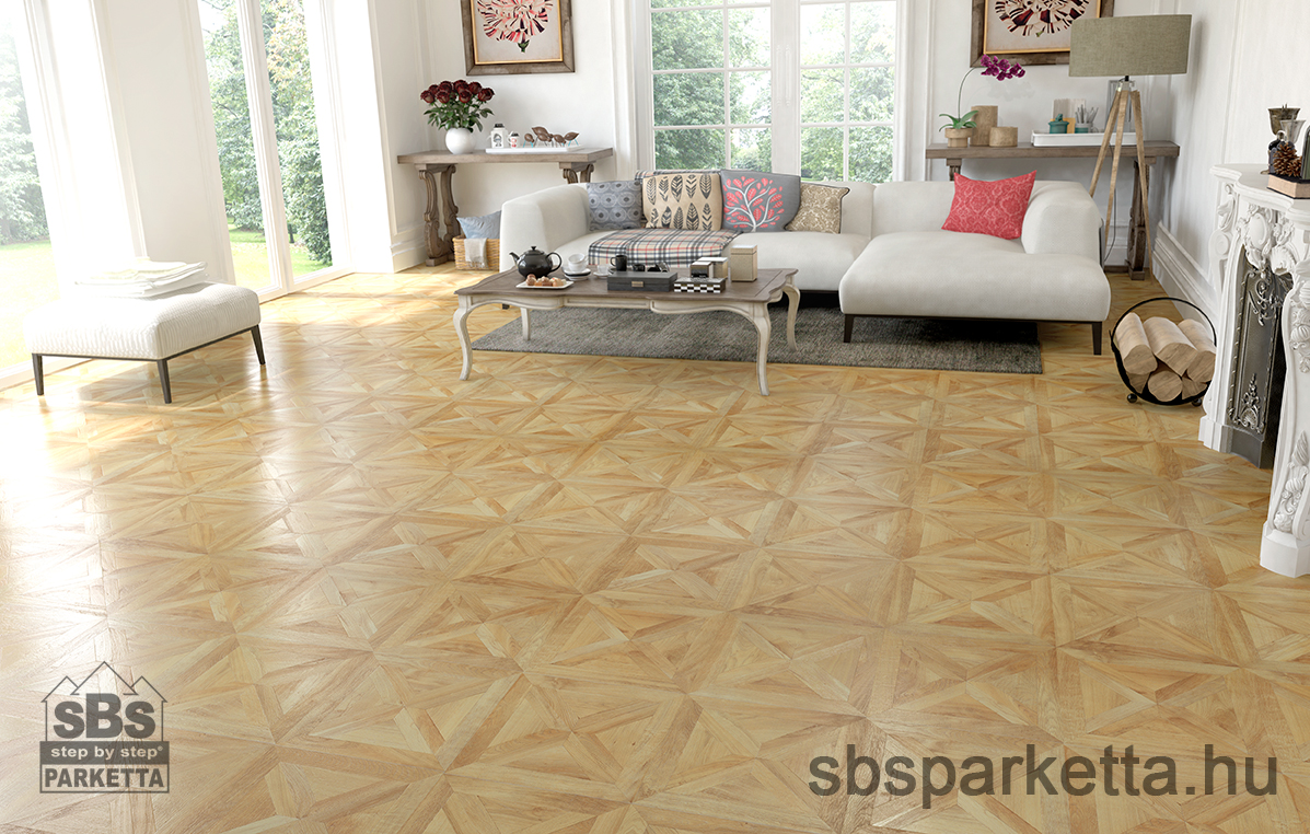 014690- FAUS - Vízálló laminált padló - MARQUETRY/4 - INTARZIA/4 - BRETANA OAK - S174269 - 8mm_AC6/33 - Image 2