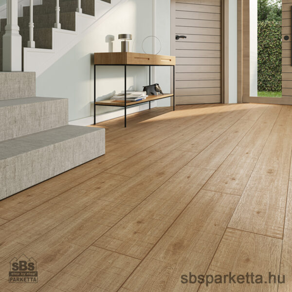 014690- FAUS - Vízálló laminált padló - ELEGANCE 2XL - CARAMELO OAK - S181342 - 8mm_AC6/33 - Image 2